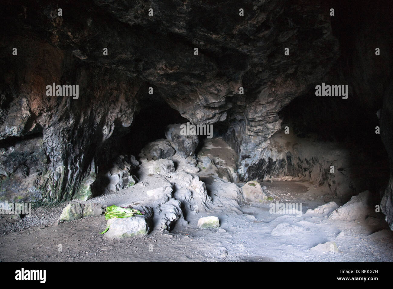 Kaneana Cave near Makua,Hawaii Stock Photo Alamy