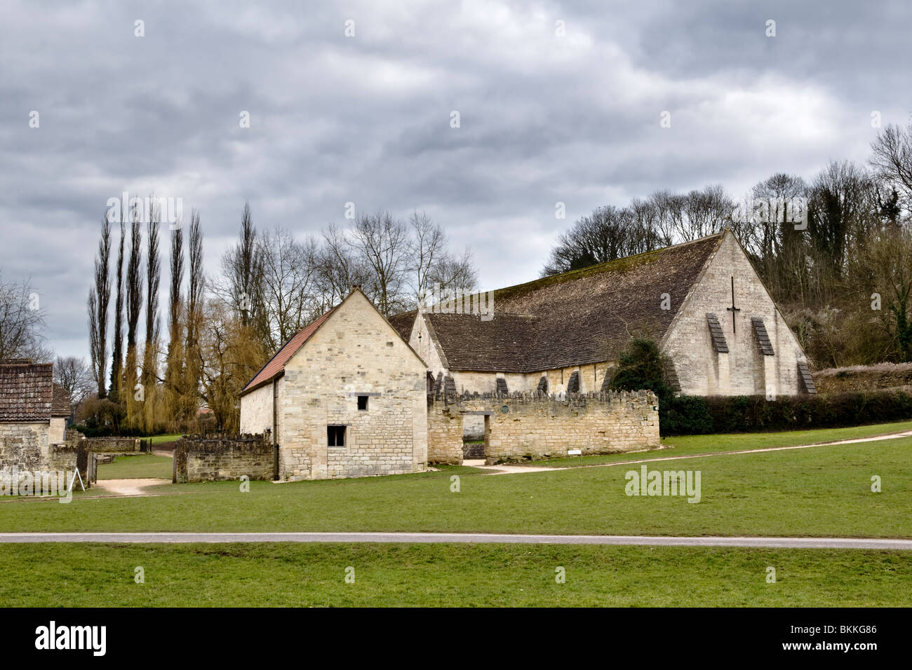 The Tithe Barn in Bradford on Avon, Wiltshire, England, uk Stock Photo