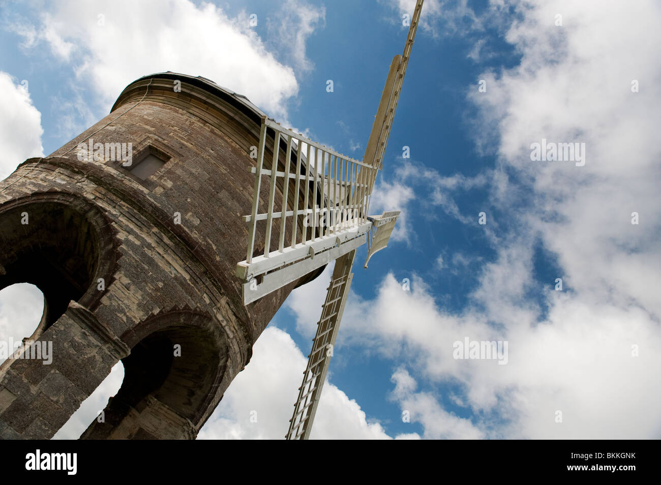Chesterton Windmill in the Warwickshire countryside, England Stock Photo