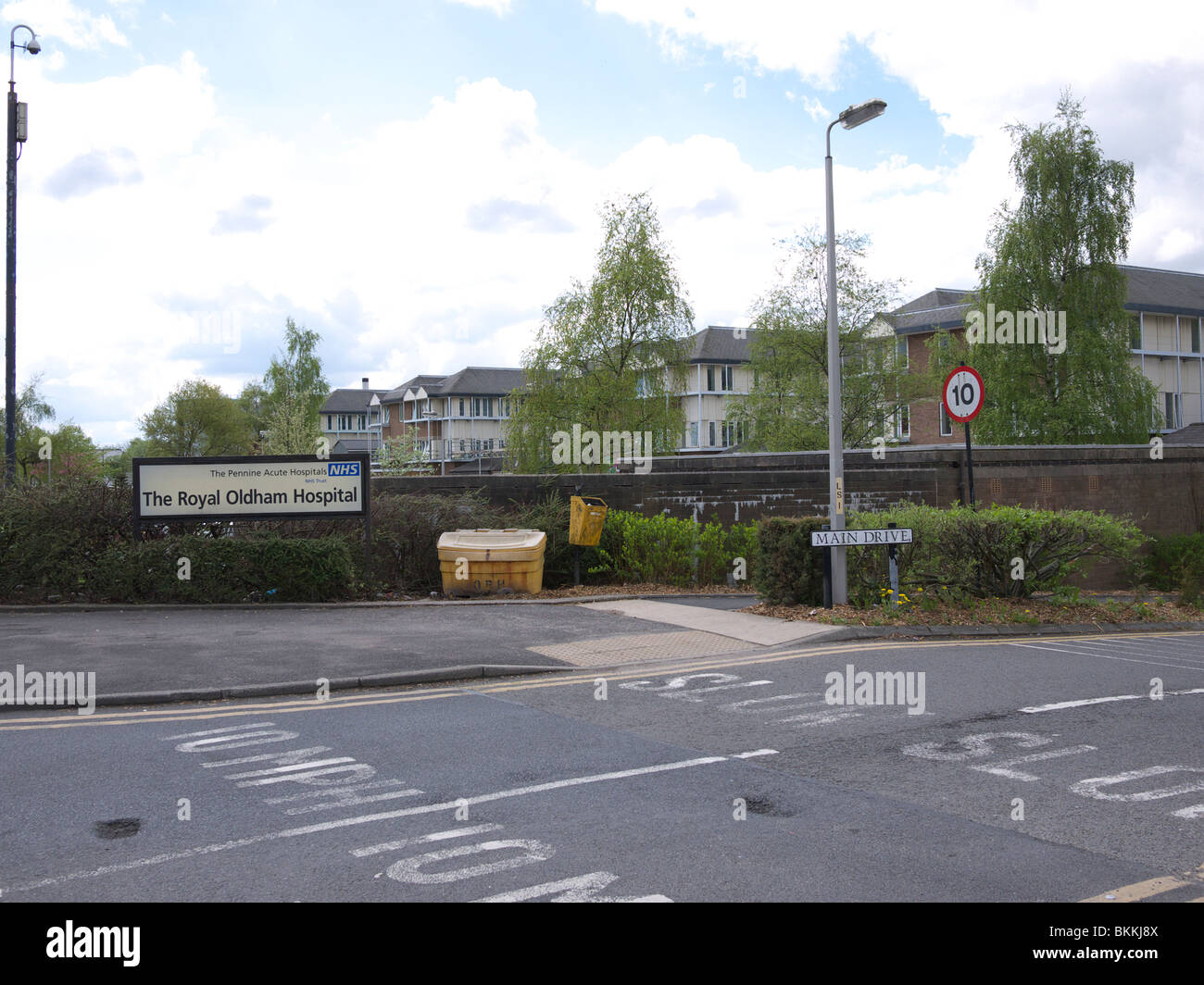 The Royal Oldham Hospital, Oldham, Lancashire, England,UK Stock Photo