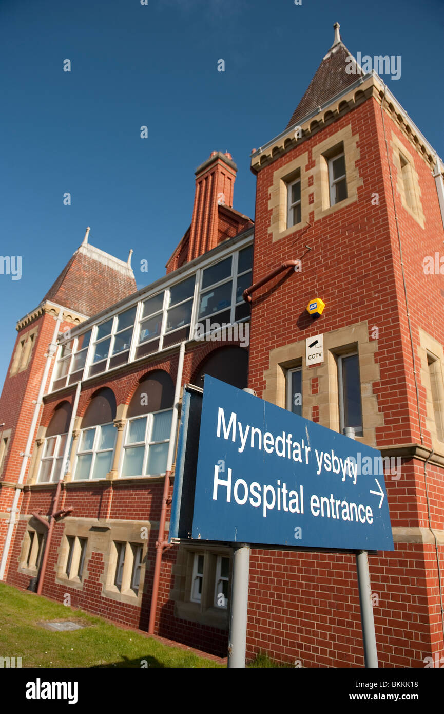 Royal Alexandra Hospital , Rhyl, north wales UK Stock Photo