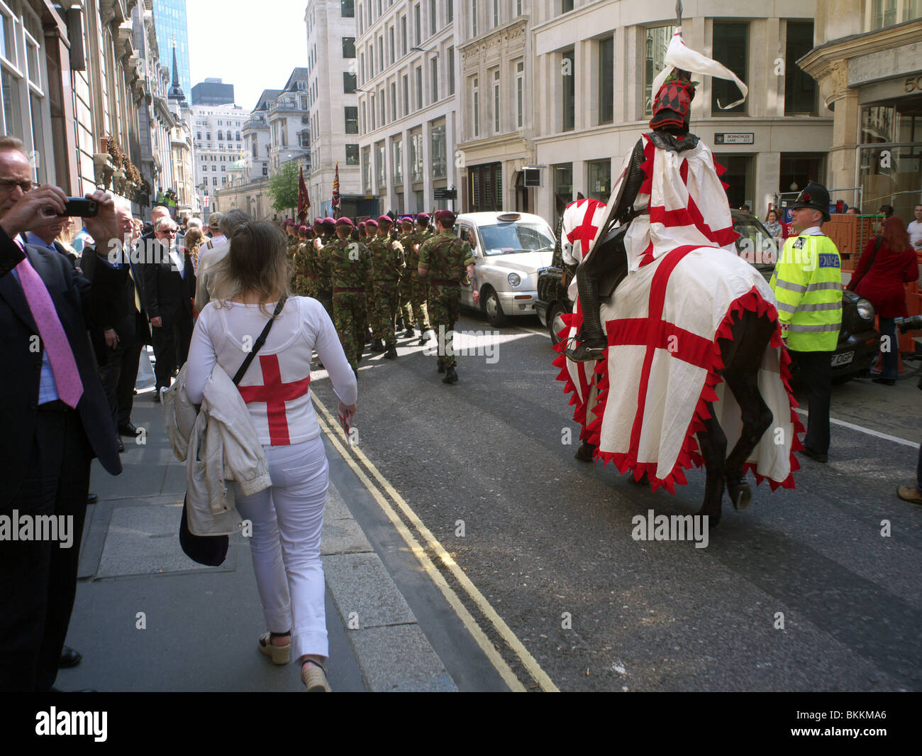 St Day Celebration in the City of London Stock Photo Alamy
