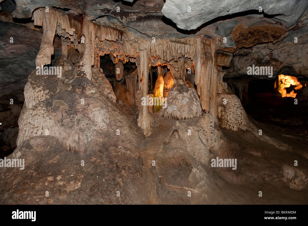 The Bridal Chamber in the Cango Caves, Oudtshoorn, Western Cape, South Africa Stock Photo
