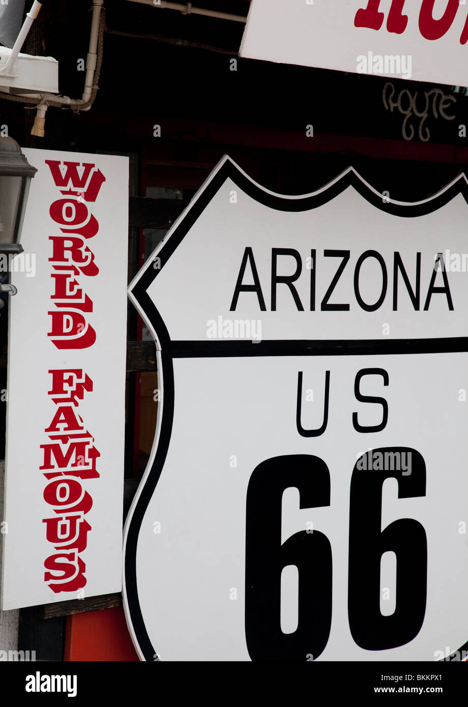 Route 667 signs Stock Photo Alamy