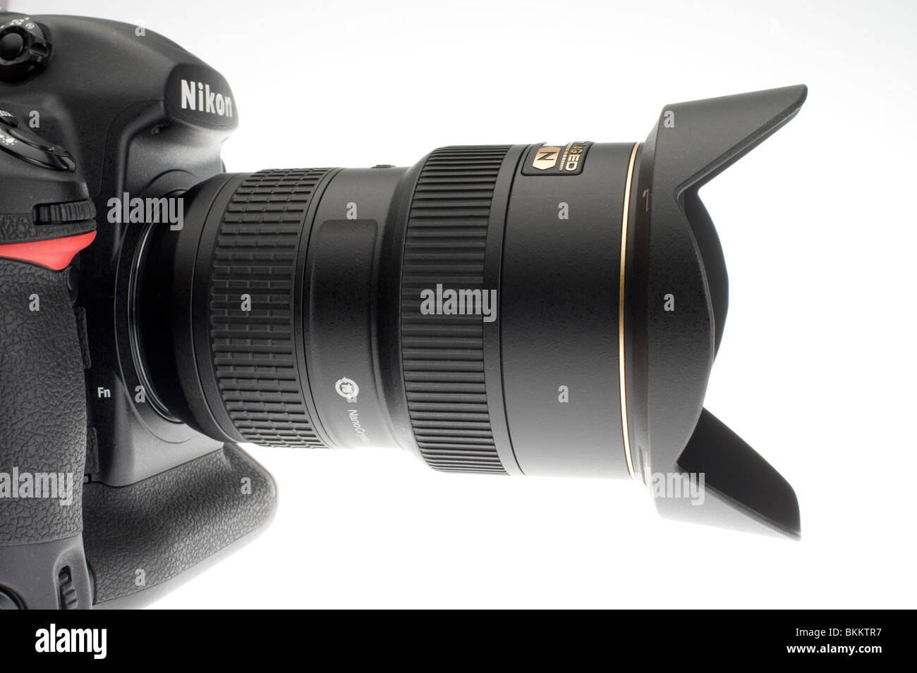 DSLR interchangeable lens Nikon 1635mm f/4 VR lens Stock Photo Alamy