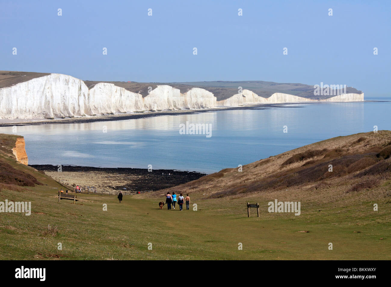 Seaford Head East Sussex England UK Stock Photo