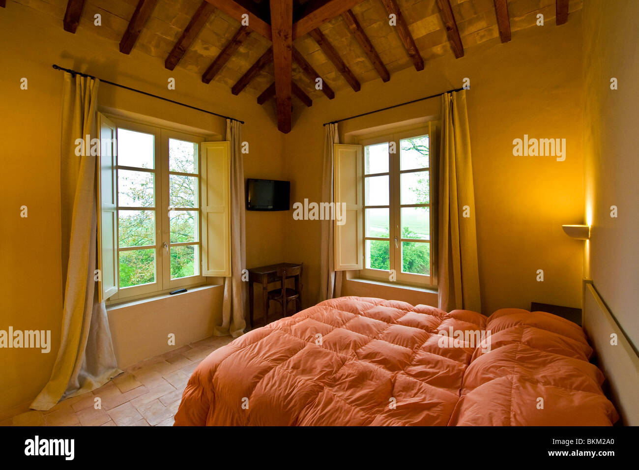 Country house Il Fontanile, Montecchio, Terni province, Umbria Stock Photo