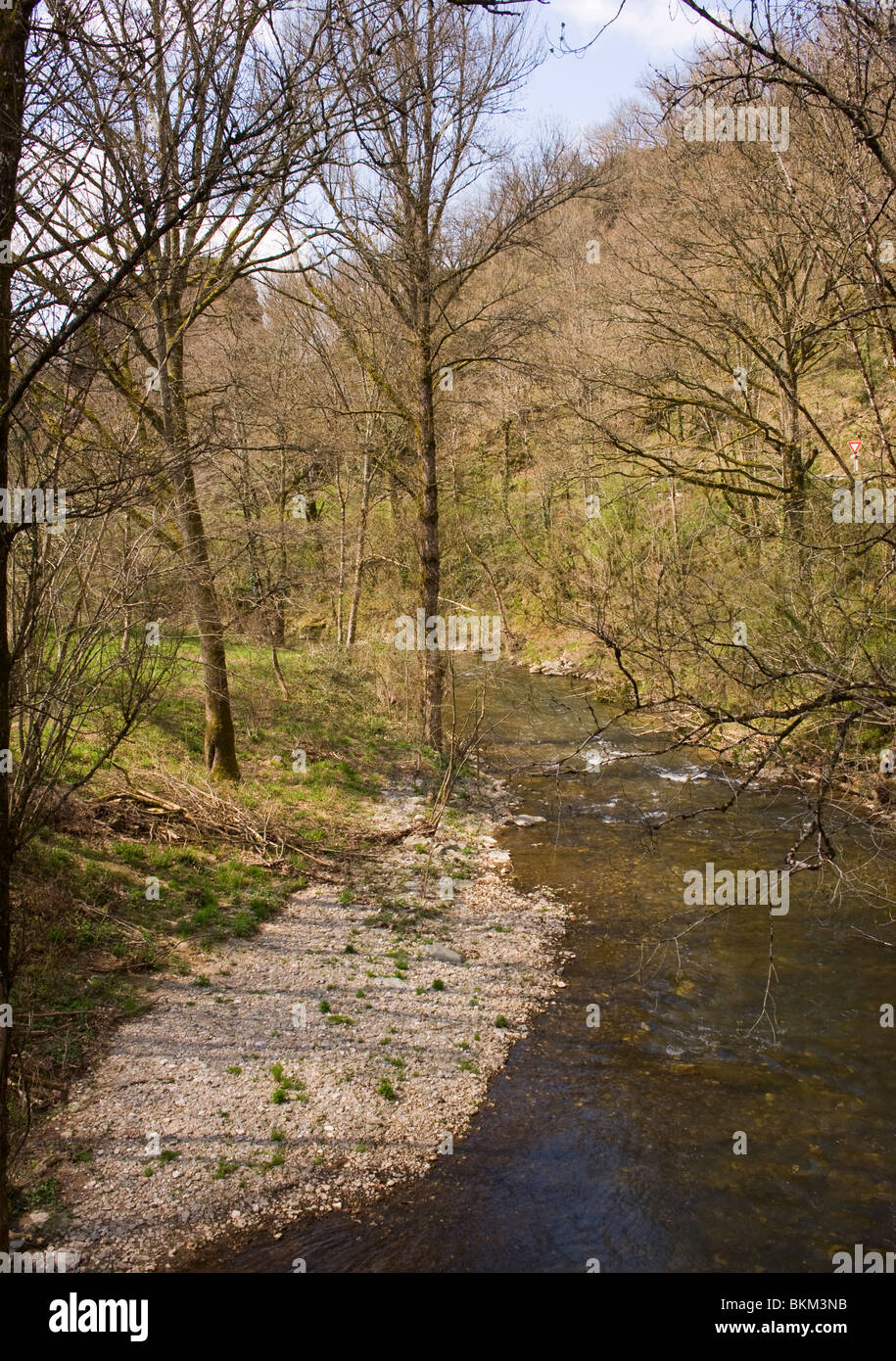 Water river woodland walk hi-res stock photography and images - Alamy