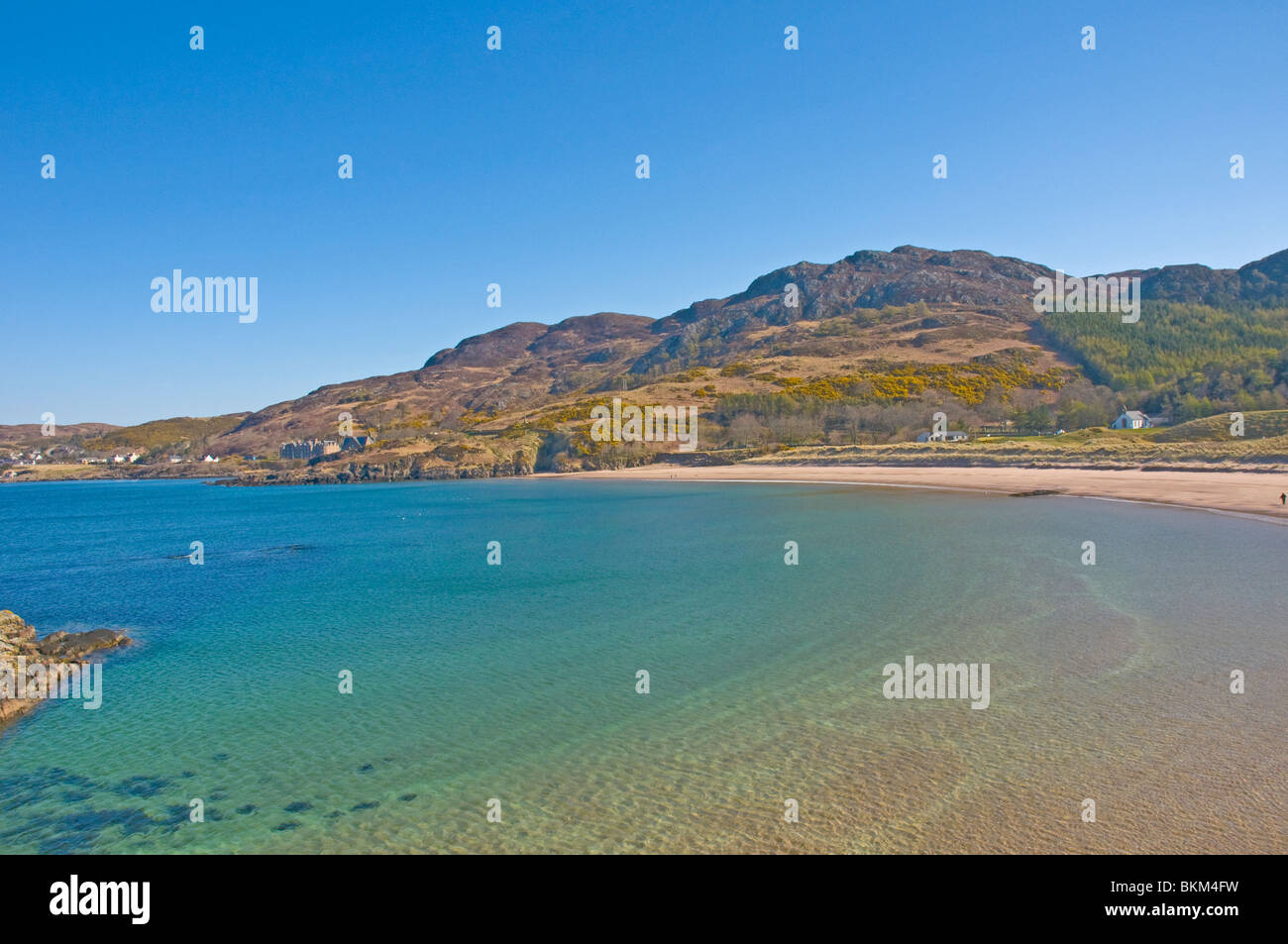 Gairloch Beach, Gairloch Ross & Cromarty Highland Scotland Stock Photo
