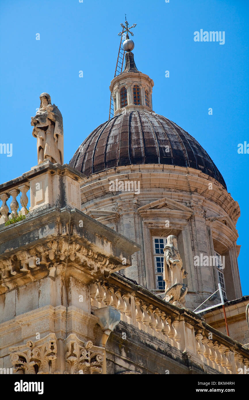 Historical center of Dubrovnik, Croatia Stock Photo