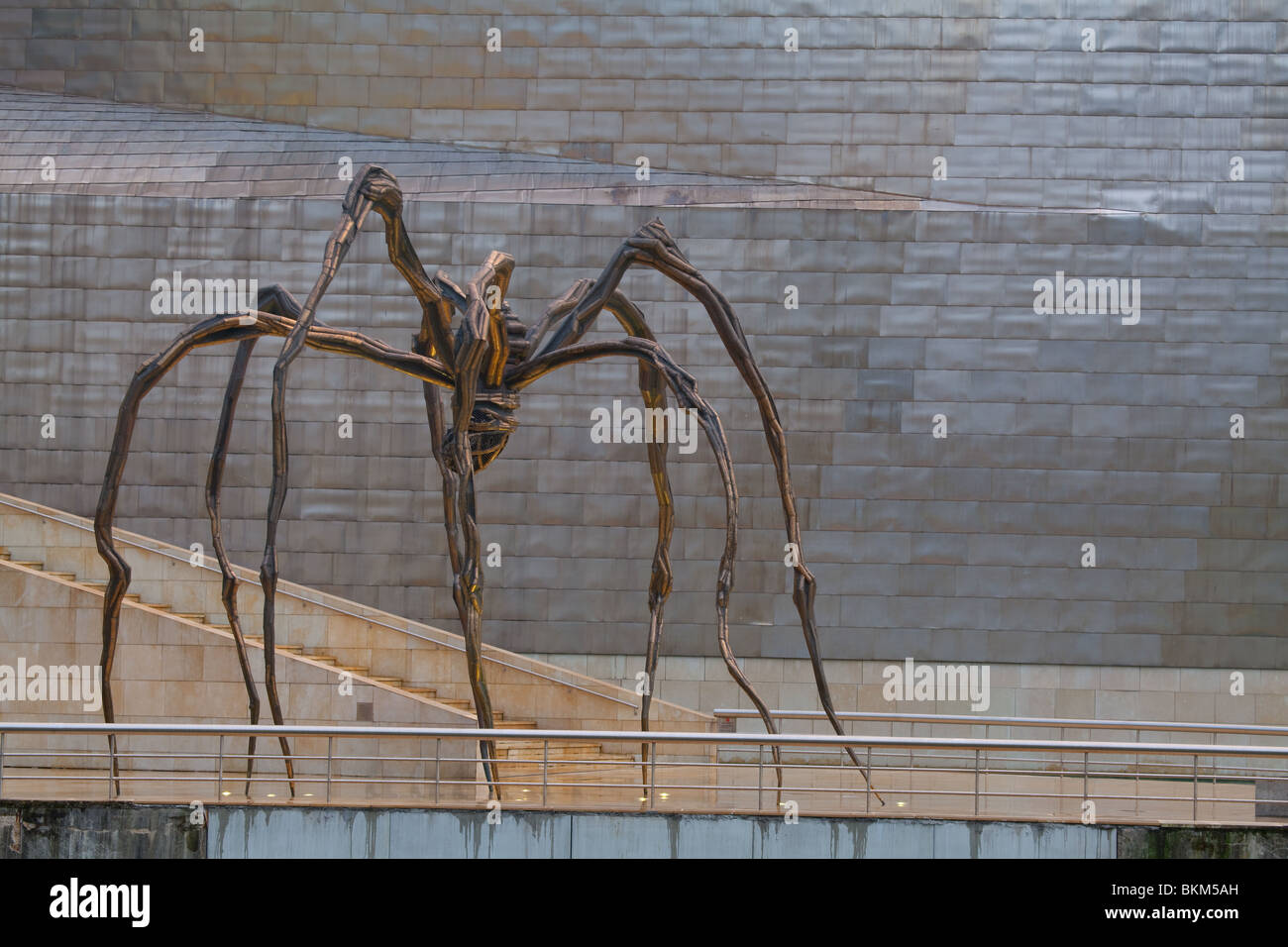 "Mama" in Guggenheim museum, Bilbao, Bizkaia, Spain Stock Photo