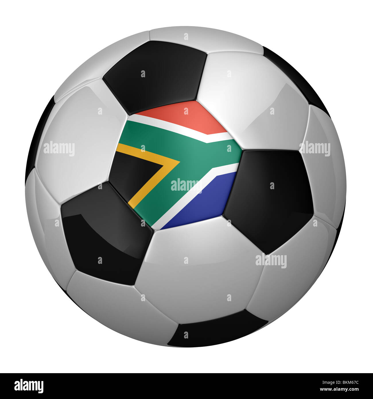 Soccer ball south africa flag hires stock photography and images Alamy