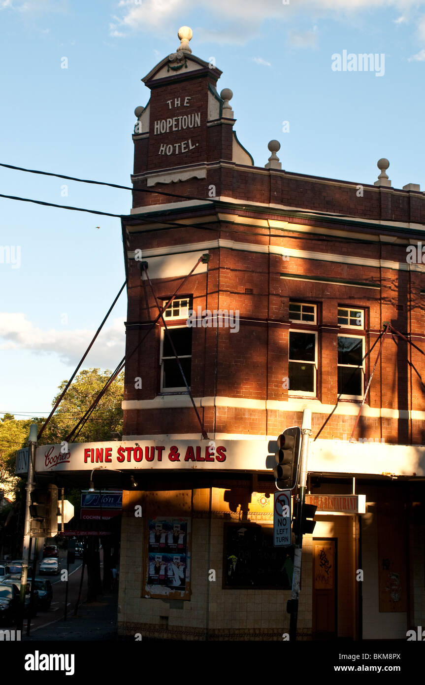 Pub, Crown Street, Sydney, Australia Stock Photo Alamy