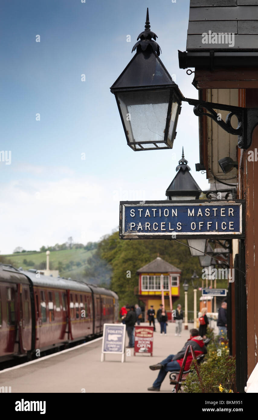 Bolton Abbey train station Stock Photo Alamy
