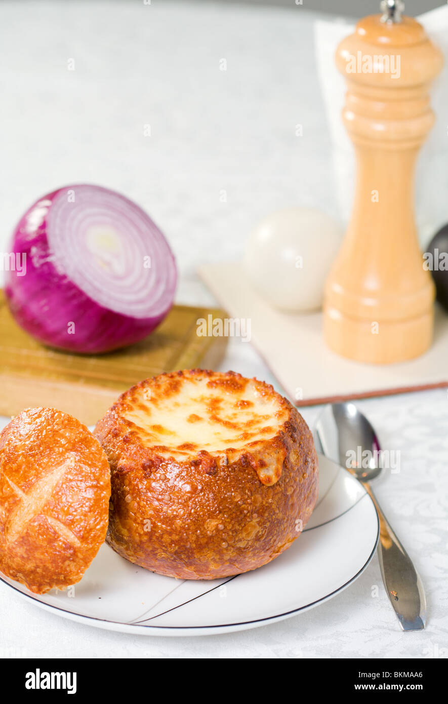 French onion soup Stock Photo - Alamy