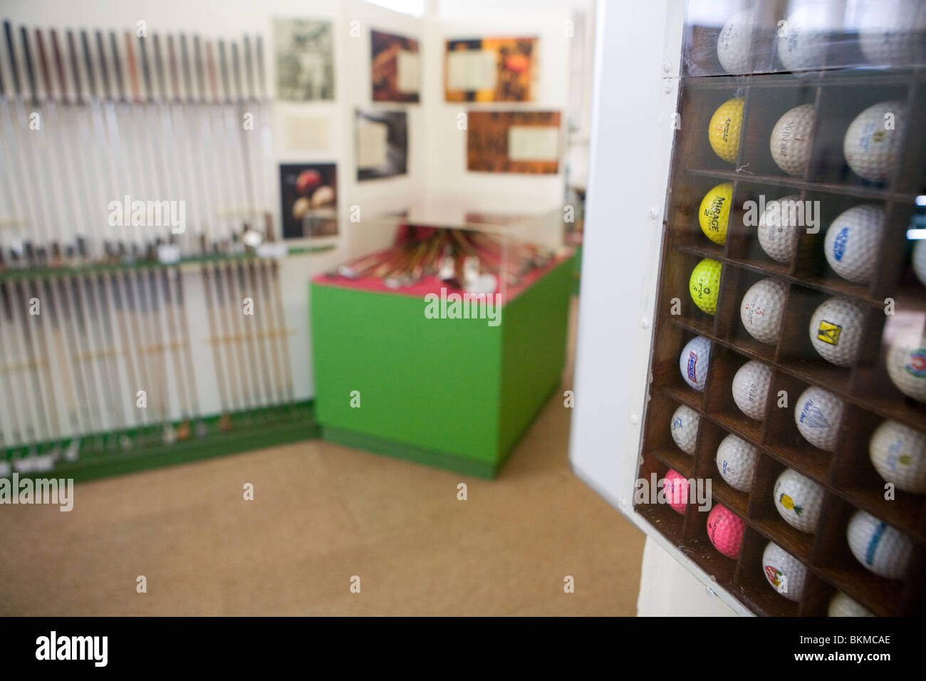 Australasian Golf Museum in Bothwell, home of Australia's first golf course Stock Photo