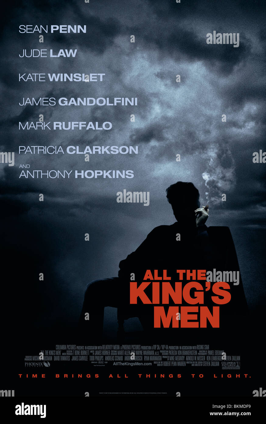 ALL THE KING'S MEN (2006) POSTER ALKM 001-01 Stock Photo