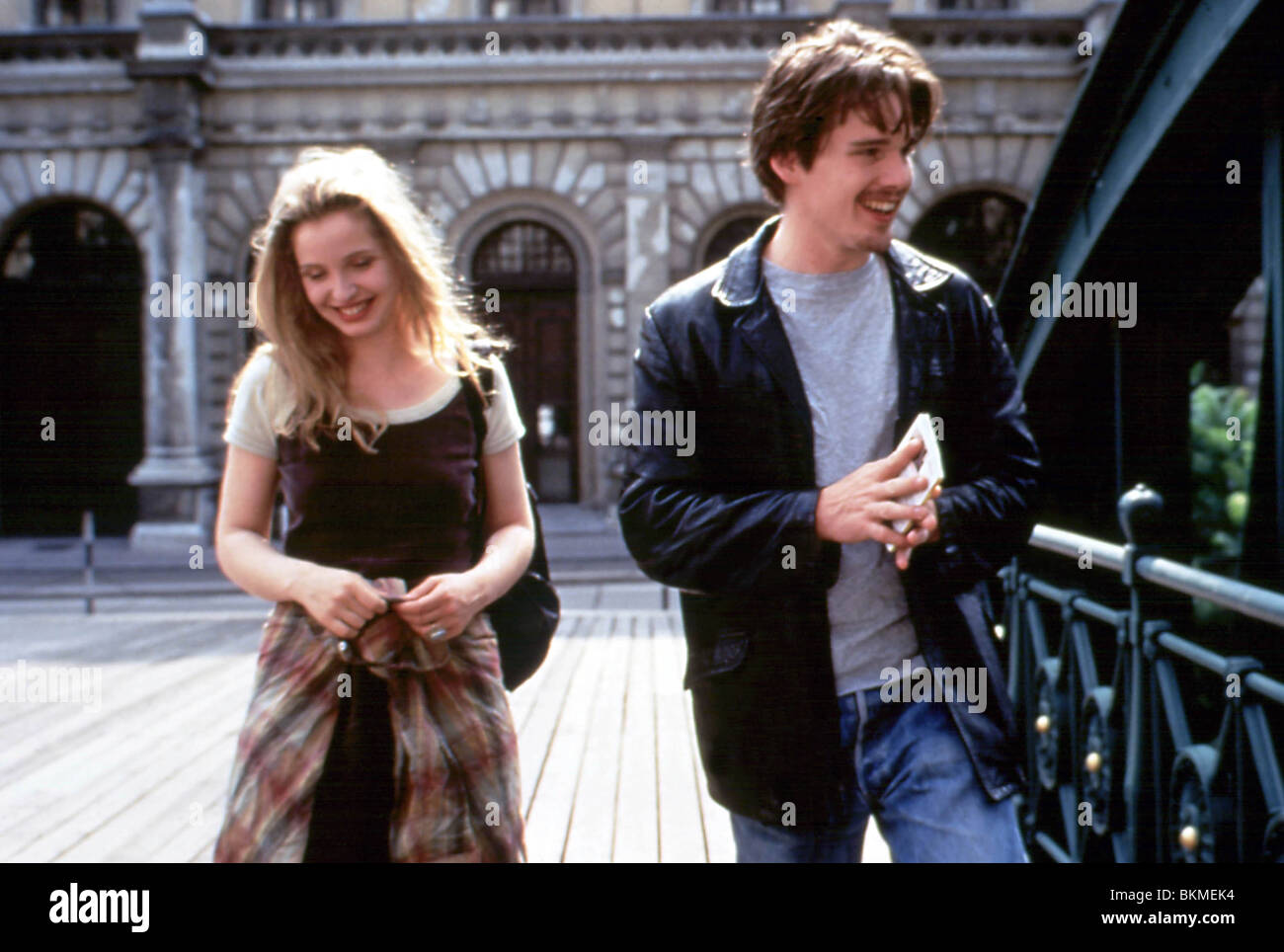BEFORE SUNRISE (1995) JULIE DELPY, ETHAN HAWKE BFSR 011 Stock Photo Alamy
