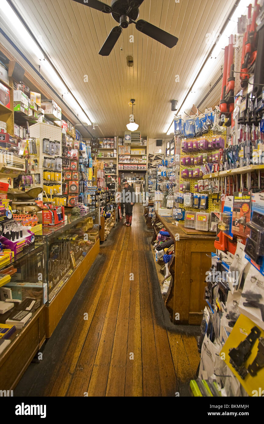 Old fashioned hardware store, the oldest hardware store west of the
