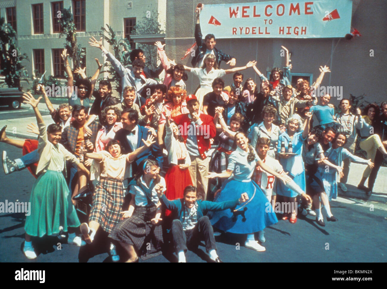 GREASE -1978 Stock Photo