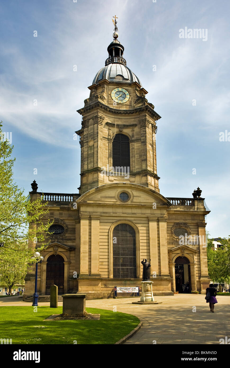 The Cathedral Church of St. Philip, Birmingham, England Stock Photo