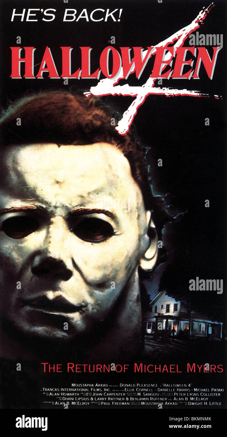 HALLOWEEN 4: THE RETURN OF MICHAEL MYERS (1988) DWIGHT H LITTLE (DIR) HLW4 001 VS Stock Photo - Alamy HALLOWEEN 4: THE RETURN OF MICHAEL MYERS (1988) DWIGHT H LITTLE (DIR) HLW4 001 VS Stock Photo - Alamy