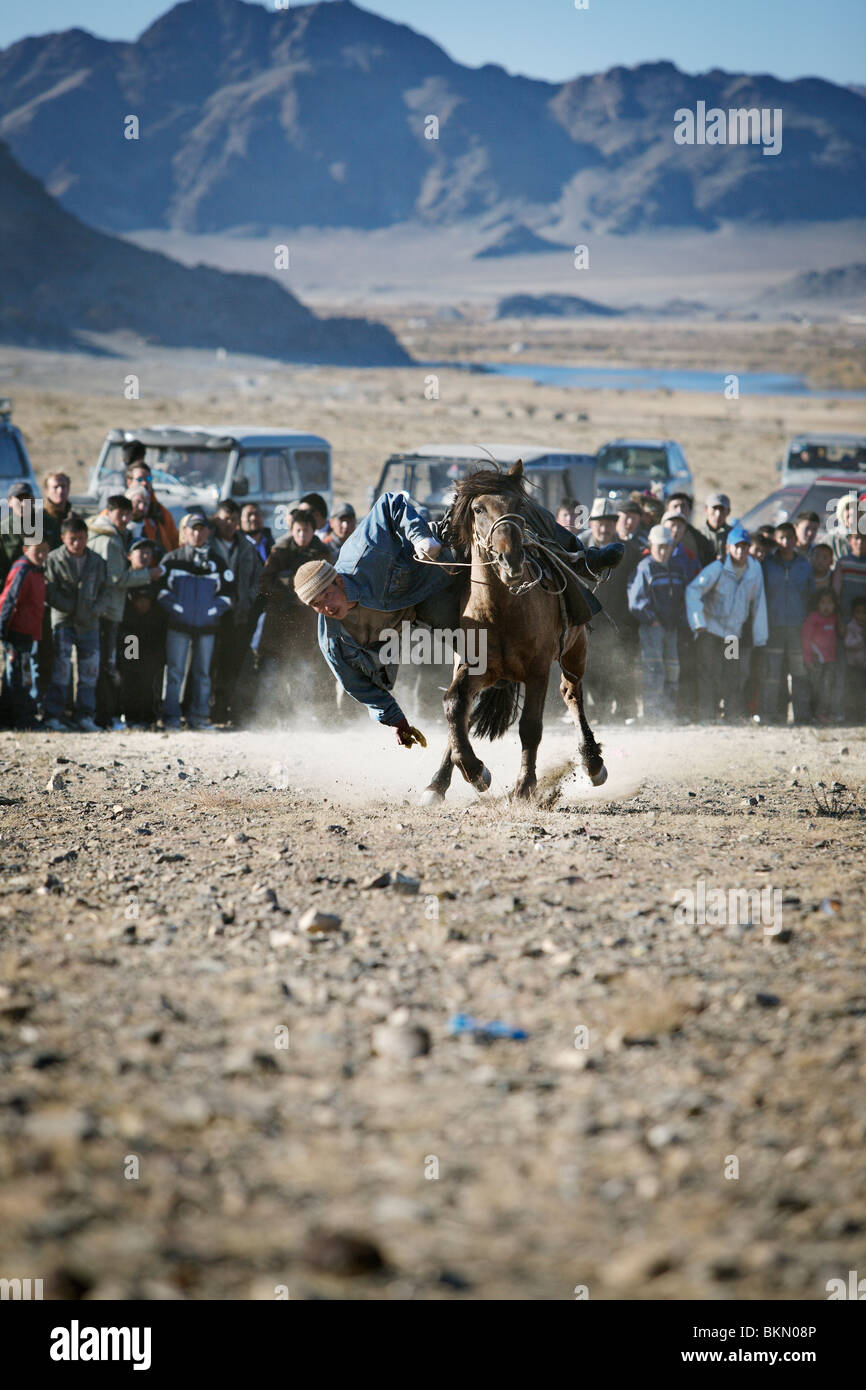 Horse Agility Competition At The Yearly Golden Eagle