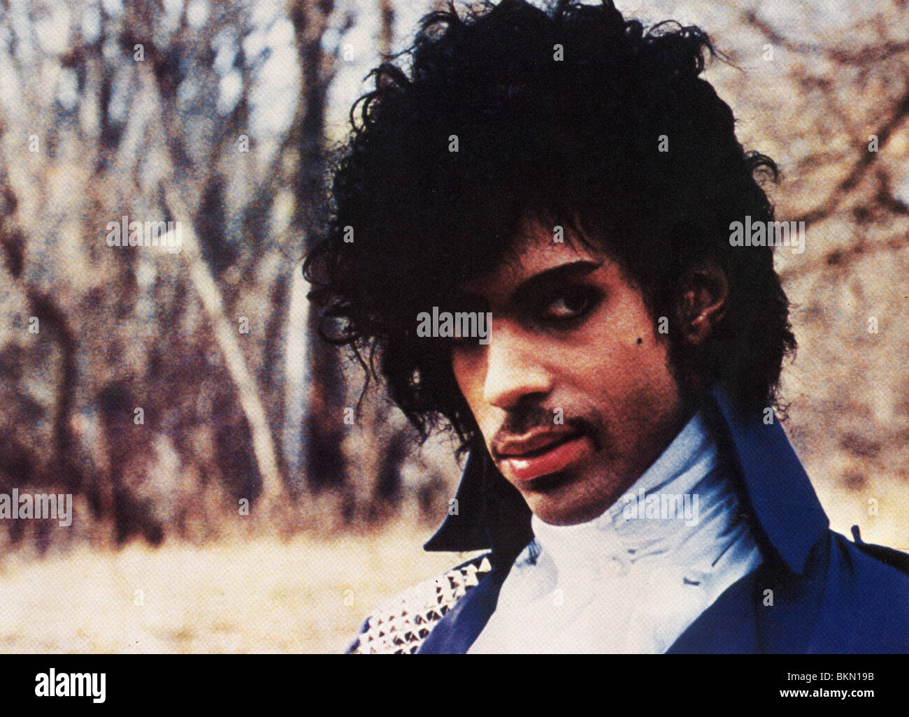 PURPLE RAIN -1984 PRINCE Stock Photo