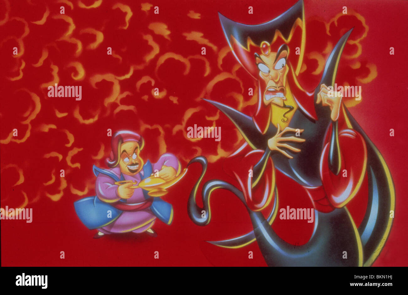 THE RETURN OF JAFAR (1994) ANIMATION RTNJ 001 CREDIT DISNEY Stock Photo