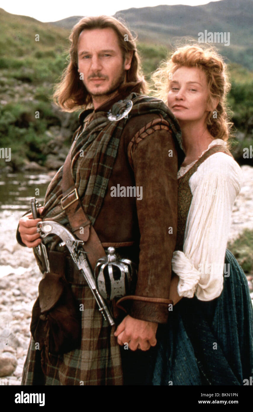 ROB ROY (1995) LIAM NEESON, JESSICA LANGE RORY 107 Stock Photo - Alamy