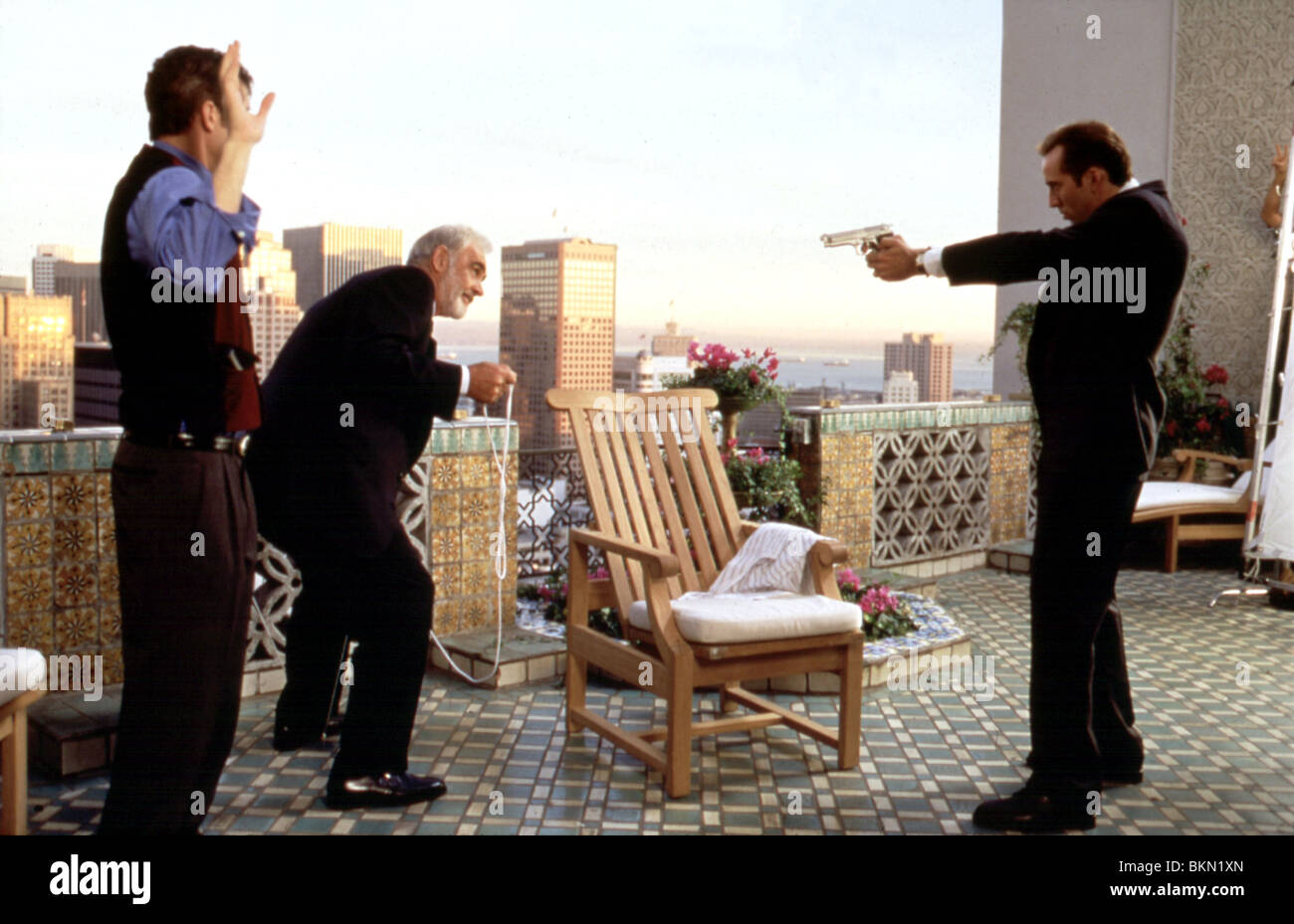THE ROCK (1996) SEAN CONNERY, NICOLAS CAGE ROCK 033 Stock Photo Alamy