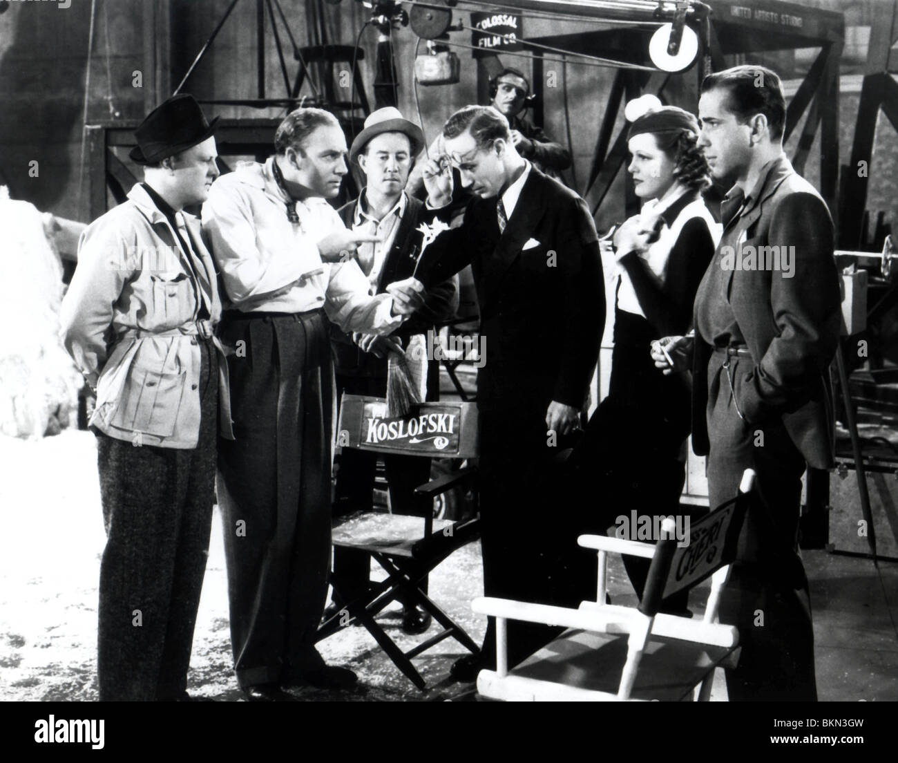 STAND-IN (1937) LESLIE HOWARD, HUMPHREY BOGART STI 004P Stock Photo