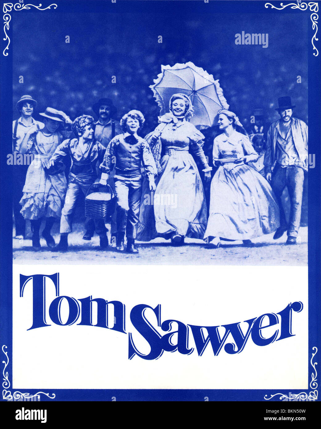 TOM SAWYER -1973 POSTER Stock Photo