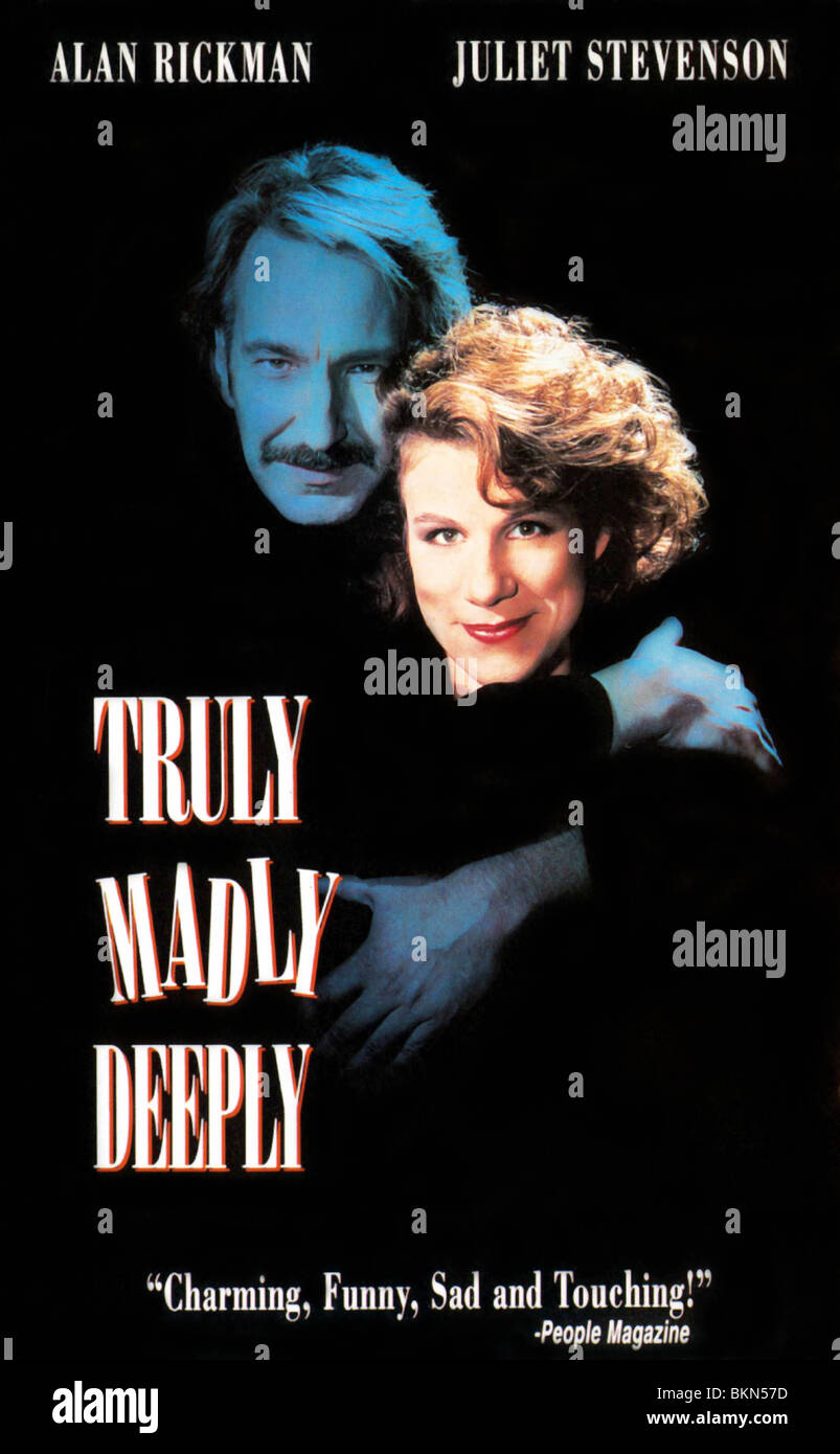 TRULY MADLY DEEPLY (1990) POSTER, ANTHONY MINGHELLA (DIR) TMD 010 VS Stock Photo