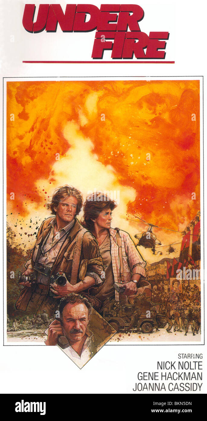 Under Fire 19 Poster Stock Photo Alamy