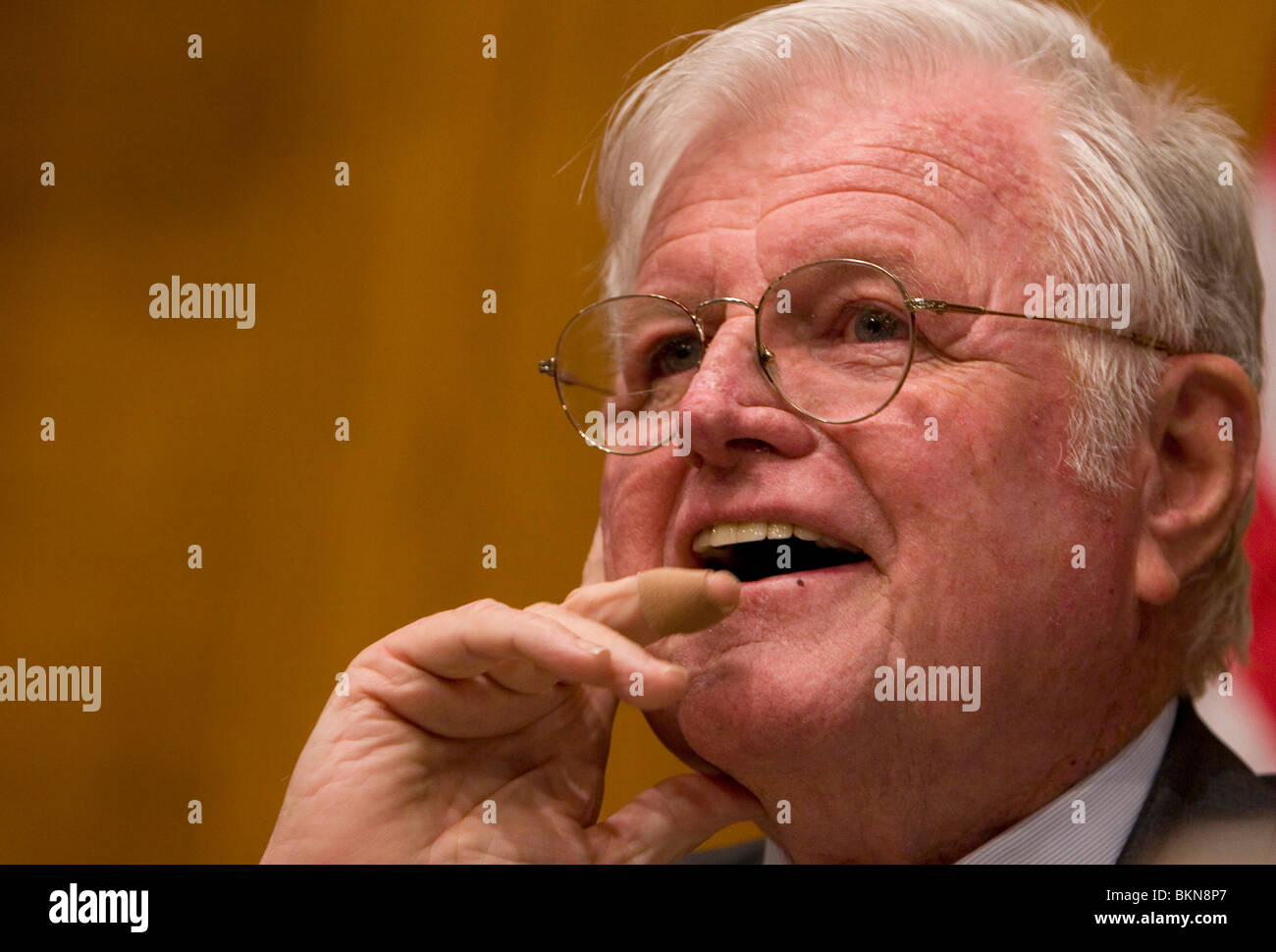 Senator Edward Kennedy. Stock Photo