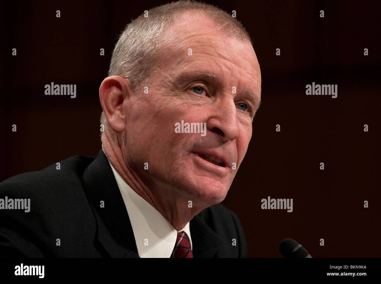 National Intelligence Director Dennis Blair. Stock Photo