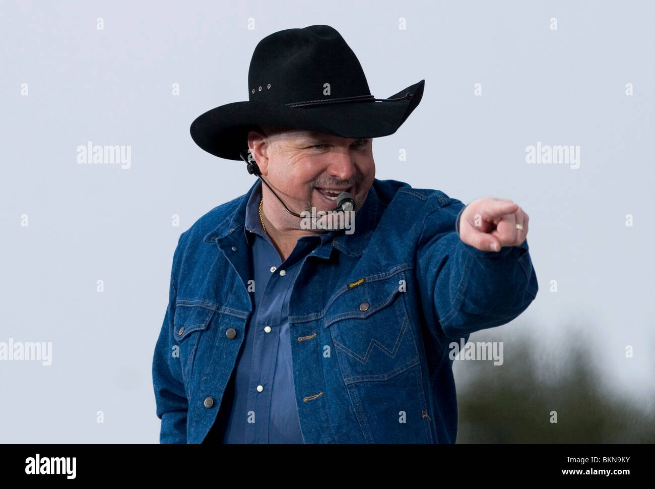 Garth Brooks Performs at the We Are One Concert. Stock Photo