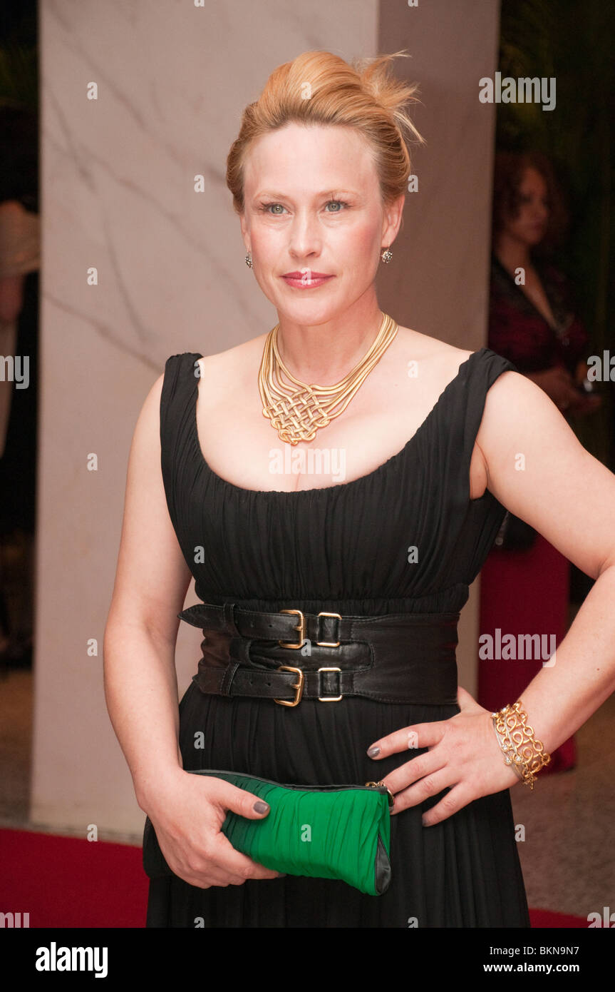 Patricia Arquette arrives at the White House Correspondents' Association Dinner. Stock Photo