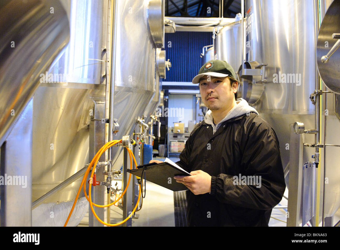 Brewmaster Kouji Tani, Hitachino Nest Beer, Ibaraki, Japan, February 28