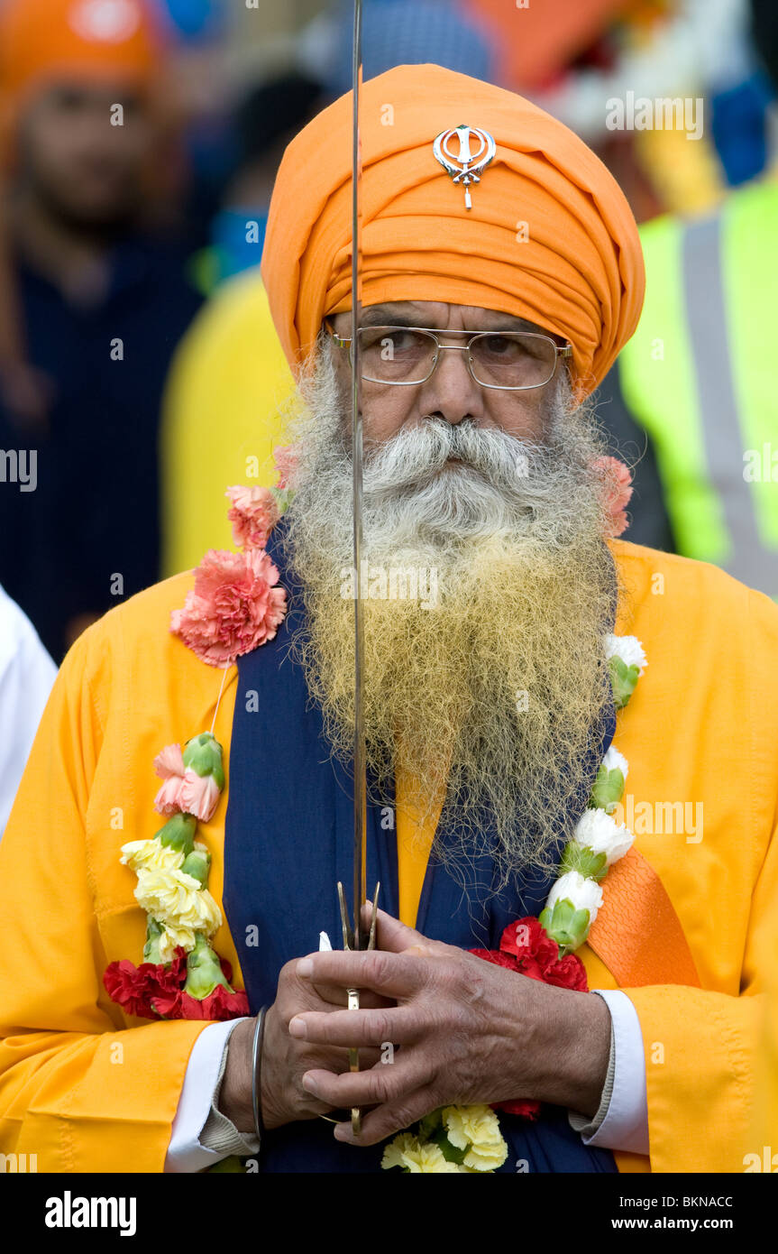 Annual Vaisakhi festival celebration celebrate of Sikh New Year at