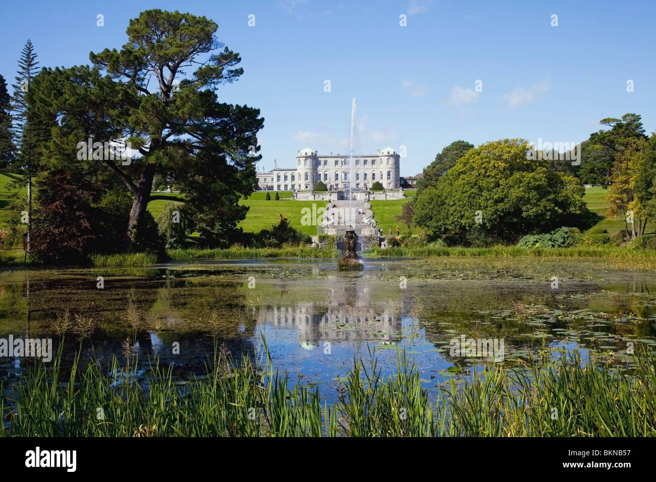 Enniskerry, County Wicklow, Ireland; Powerscourt House And Gardens
