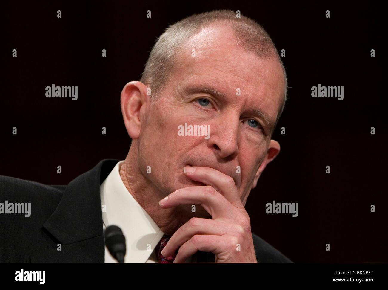 National Intelligence Director Dennis Blair. Stock Photo