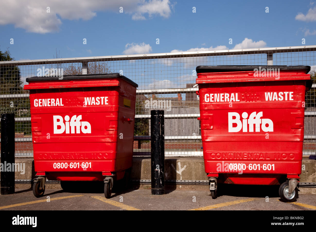 Waste and recycling bins in Didsbury, Manchester Stock Photo Alamy