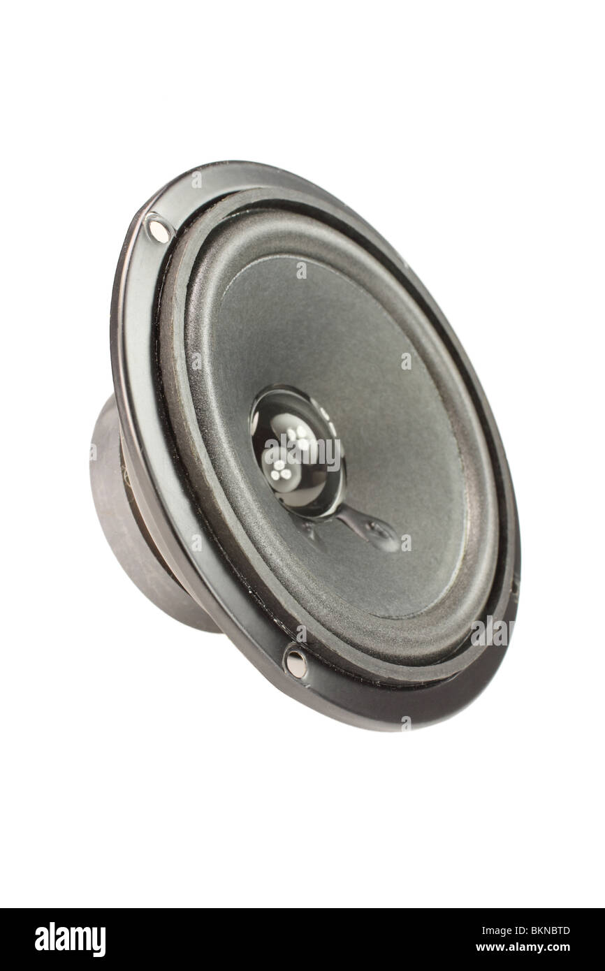 hi-fi loudspeaker Stock Photo
