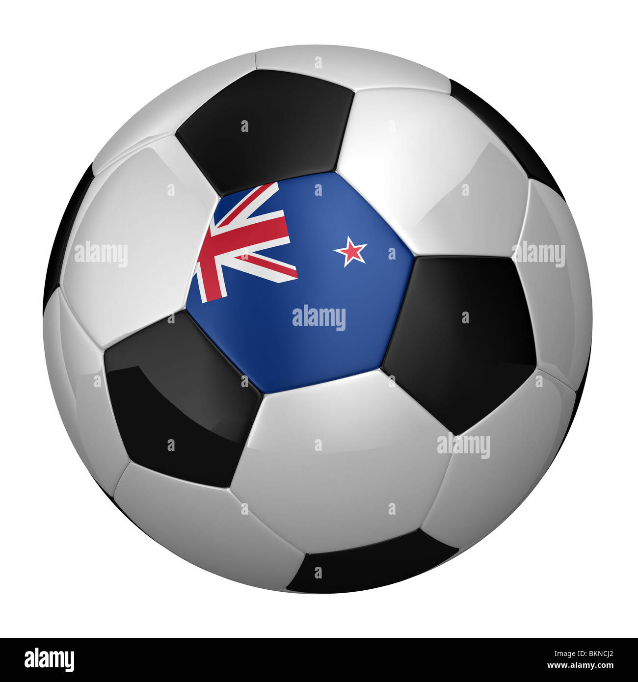 New zealand flag render hi-res stock photography and images - Alamy