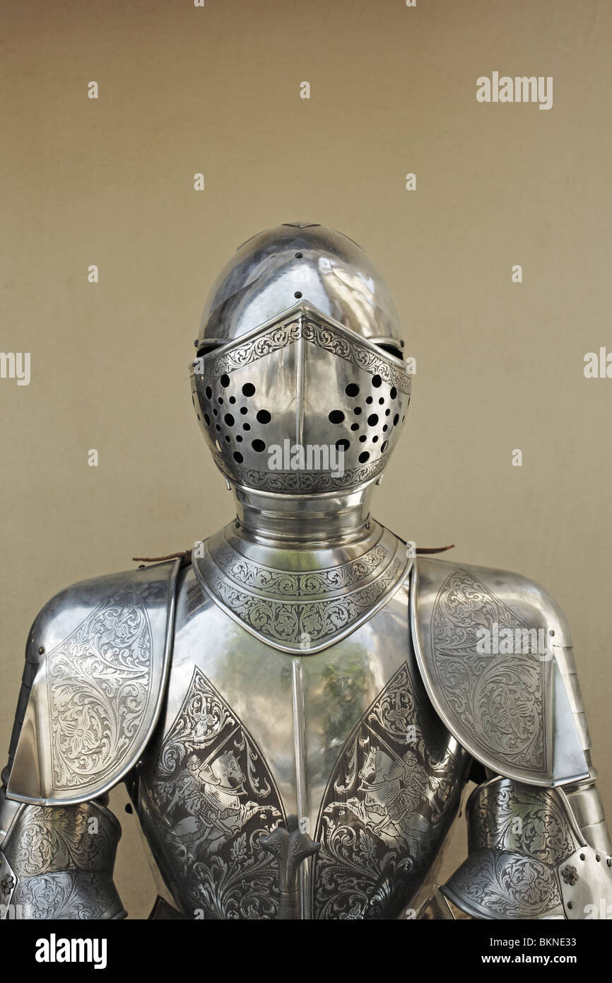 plate armour, Toledo, Spain Stock Photo