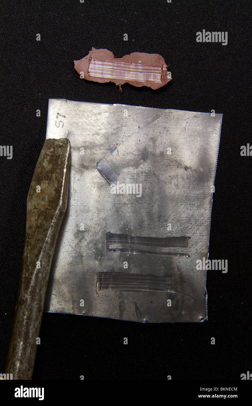 Tool marks evidence hires stock photography and images Alamy