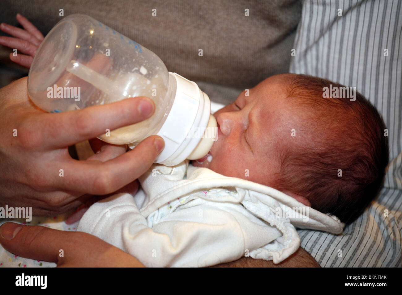 Two week old baby Stock Photo Alamy