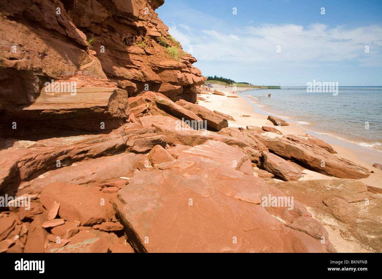 Basin Head Beach Stock Photo Alamy
